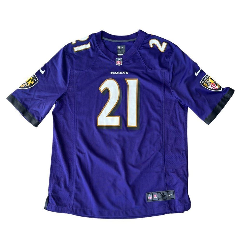 Nike On Field Baltimore Ravens #21 Mark Ingram II Football Jersey Men's XL